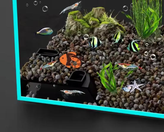 Aquarium Ondergrondse Tunnel – Schuilplaats en Grot Decoratie voor Vissen en Garnalen