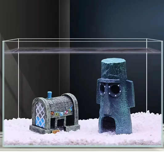 Aquarium Mini Landschap Decoratie – Schuilplaats Ornament voor Vissen en Garnalen