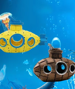 Aquarium Mini Landschap Decoratie – Schuilplaats Ornament voor Vissen en Garnalen