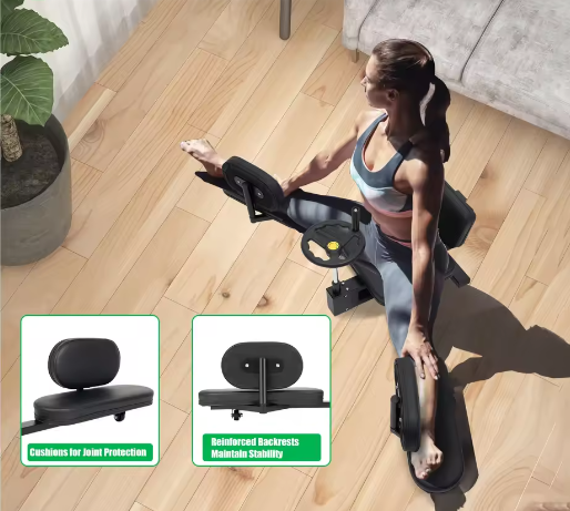 Beenspreider Stretchmachine – 3-Staaf Beenstretcher met Verstelbare Hoek tot 180° voor Flexibiliteitstraining