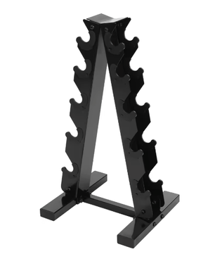 5-Laags A-Frame Halterhouder – Stalen Dumbbell Rek voor Thuisgym en Fitnessruimte