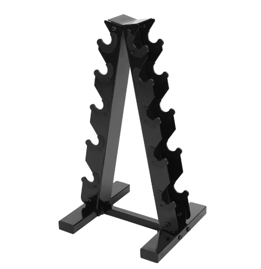 5-Laags A-Frame Halterhouder – Stalen Dumbbell Rek voor Thuisgym en Fitnessruimte