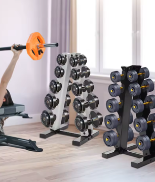 5-Laags A-Frame Halterhouder – Stalen Dumbbell Rek voor Thuisgym en Fitnessruimte