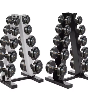 5-Laags A-Frame Halterhouder – Stalen Dumbbell Rek voor Thuisgym en Fitnessruimte