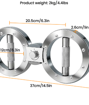 Rotator Griptrainer – Verstelbare Onderarmtrainer met Weerstand voor Hand- en Krachttraining
