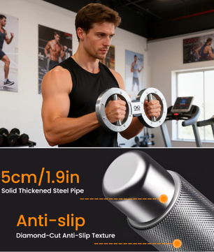 Rotator Griptrainer – Verstelbare Onderarmtrainer met Weerstand voor Hand- en Krachttraining
