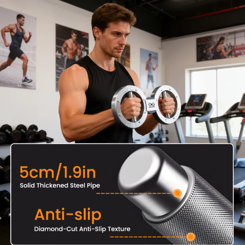 Rotator Griptrainer – Verstelbare Onderarmtrainer met Weerstand voor Hand- en Krachttraining