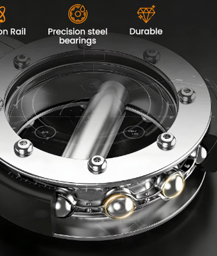 Rotator Griptrainer – Verstelbare Onderarmtrainer met Weerstand voor Hand- en Krachttraining