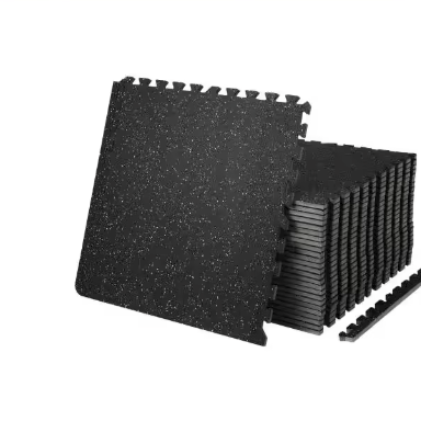 25-Delige Gym Vloermatten Set – EVA Foam en Rubber Interlocking Matten voor Fitness en Bescherming