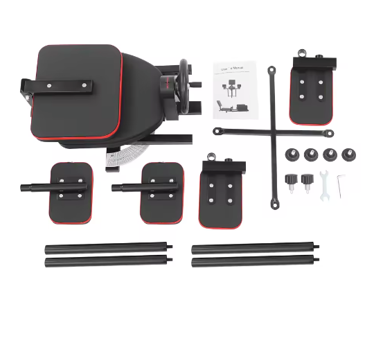 240° Beenstretcher Split Trainer – Verstelbare Stretchmachine met Kussen voor Flexibiliteit en Training