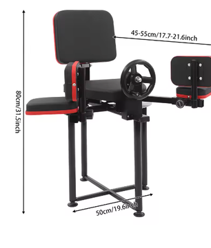 240° Beenstretcher Split Trainer – Verstelbare Stretchmachine met Kussen voor Flexibiliteit en Training