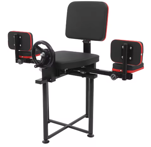 240° Beenstretcher Split Trainer – Verstelbare Stretchmachine met Kussen voor Flexibiliteit en Training