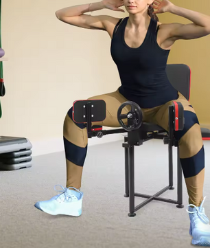 240° Beenstretcher Split Trainer – Verstelbare Stretchmachine met Kussen voor Flexibiliteit en Training