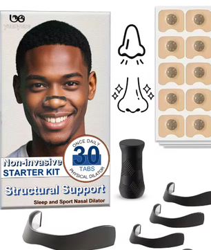 Magnetische Neusclip Trainer – Ademhalingshulp voor Sport, Slaap en Dagelijks Gebruik