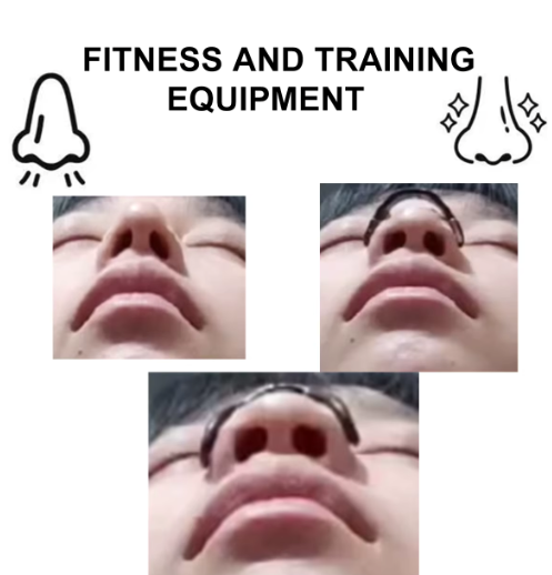 Magnetische Neusclip Trainer – Ademhalingshulp voor Sport, Slaap en Dagelijks Gebruik