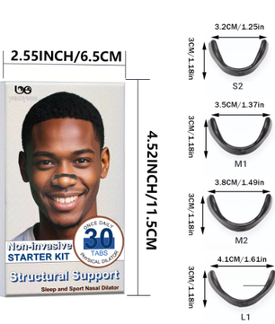 Magnetische Neusclip Trainer – Ademhalingshulp voor Sport, Slaap en Dagelijks Gebruik
