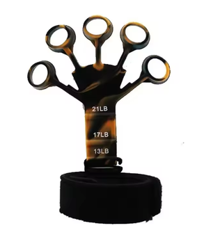 Handgreepversterker Vingertrainer – Grip Trainer met 6 Weerstandsniveaus voor Kracht en Revalidatie