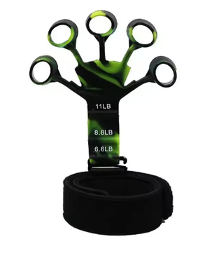 Handgreepversterker Vingertrainer – Grip Trainer met 6 Weerstandsniveaus voor Kracht en Revalidatie