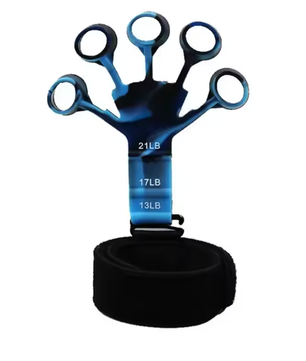 Handgreepversterker Vingertrainer – Grip Trainer met 6 Weerstandsniveaus voor Kracht en Revalidatie