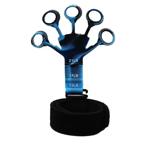 Handgreepversterker Vingertrainer – Grip Trainer met 6 Weerstandsniveaus voor Kracht en Revalidatie