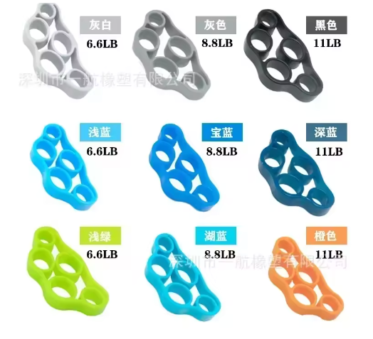 Handgreepversterker Vingertrainer – Grip Trainer met 6 Weerstandsniveaus voor Kracht en Revalidatie