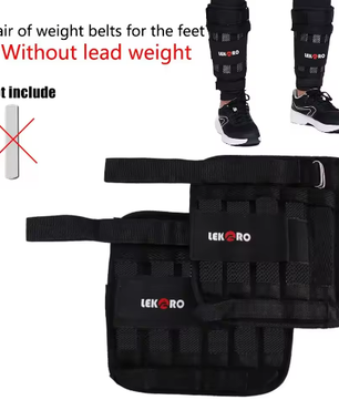 Verstelbaar Gewichtsvest Set – Lege Trainingsvest met Arm- en Enkelgewichten voor Fitness en Hardlopen