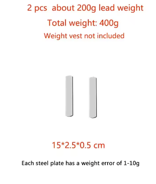 Verstelbaar Gewichtsvest Set – Lege Trainingsvest met Arm- en Enkelgewichten voor Fitness en Hardlopen