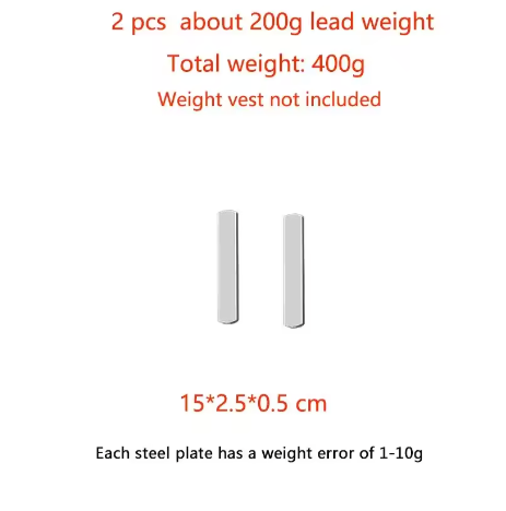 Verstelbaar Gewichtsvest Set – Lege Trainingsvest met Arm- en Enkelgewichten voor Fitness en Hardlopen