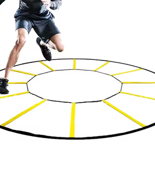 Circulaire Agility Ladder – Multifunctionele Trainingsladder voor Snelheid, Coördinatie en Voetwerk