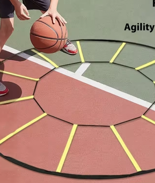 Circulaire Agility Ladder – Multifunctionele Trainingsladder voor Snelheid, Coördinatie en Voetwerk