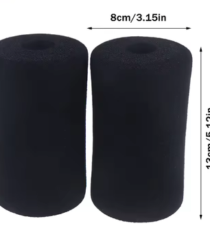 Schuimhoes Set voor Fitnessapparatuur – Beschermende Foam Pads voor Sit-up Bank en Trainingsmachines (2 Stuks)