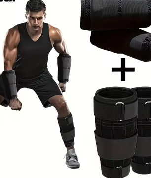 Verstelbare Gewicht Zandzakken Set – Enkel- en Armgewichten voor Krachttraining en Hardlopen (4 Stuks)