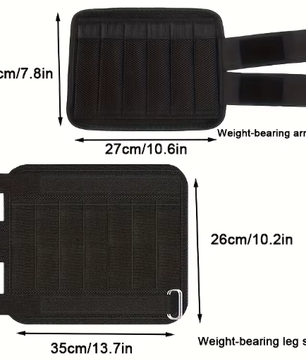 Verstelbare Gewicht Zandzakken Set – Enkel- en Armgewichten voor Krachttraining en Hardlopen (4 Stuks)