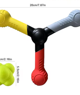 Reactie Trainer Stick – Hand-Oog Coördinatie en Reflex Training Tool voor Sport en Fitness