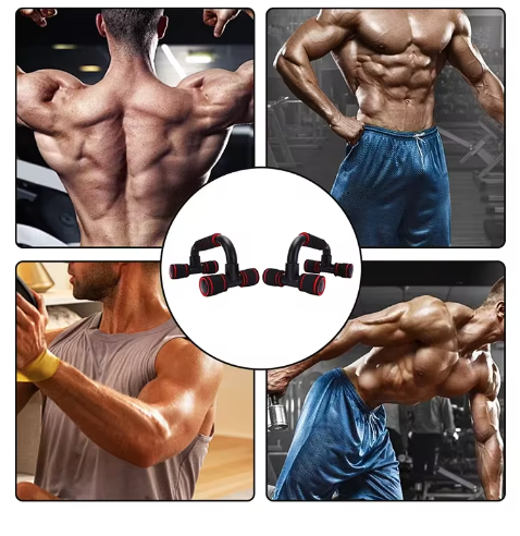 Push Up Bars Set van 2 – U-vormige Fitness Steunen met Comfort Grip