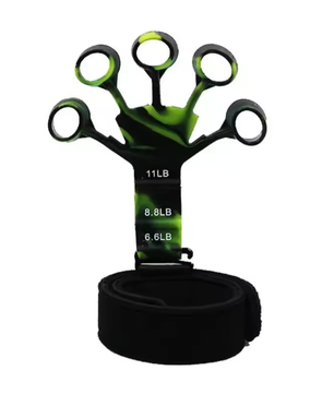Handgreepversterker Vingertrainer – 6 Weerstandsniveaus, Siliconen Griptrainer voor Hand- en Vingerkracht