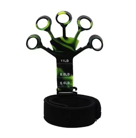 Handgreepversterker Vingertrainer – 6 Weerstandsniveaus, Siliconen Griptrainer voor Hand- en Vingerkracht