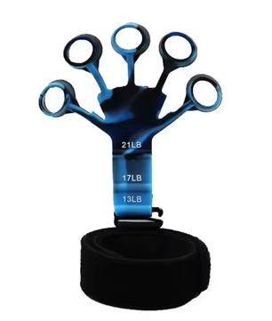 Handgreepversterker Vingertrainer – 6 Weerstandsniveaus, Siliconen Griptrainer voor Hand- en Vingerkracht