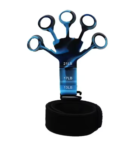 Handgreepversterker Vingertrainer – 6 Weerstandsniveaus, Siliconen Griptrainer voor Hand- en Vingerkracht
