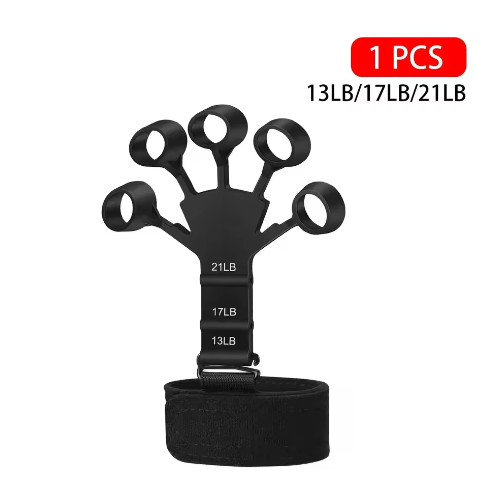 Handgreepversterker Vingertrainer – 6 Weerstandsniveaus, Siliconen Griptrainer voor Hand- en Vingerkracht