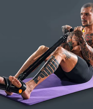 Pedaal Weerstandsband Trainer – Multifunctionele Fitness Spanner met Trekkoord