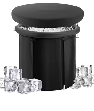Opblaasbaar IJsbad Plunge Tub – Draagbaar Koudwaterbad voor Herstel en Koudetherapie Outdoor