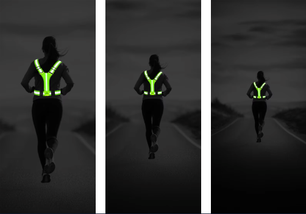 LED Reflecterend Veiligheidsvest – USB Oplaadbaar Lichtvest voor Hardlopen, Fietsen en Wandelen