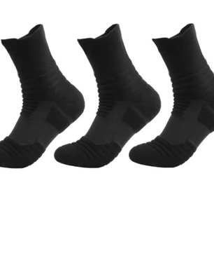 Antislip Sportsokken – Ademend Katoen voor Voetbal, Basketbal en Training (EU 39-45)