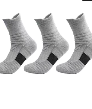 Antislip Sportsokken – Ademend Katoen voor Voetbal, Basketbal en Training (EU 39-45)