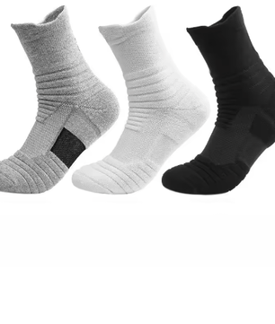 Antislip Sportsokken – Ademend Katoen voor Voetbal, Basketbal en Training (EU 39-45)