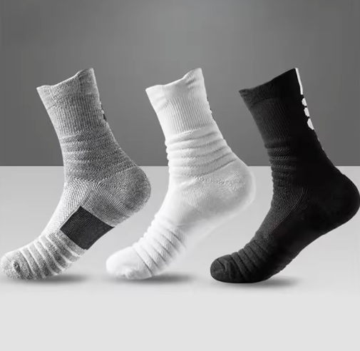 Antislip Sportsokken – Ademend Katoen voor Voetbal, Basketbal en Training (EU 39-45)