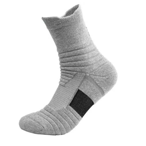Antislip Sportsokken – Ademend Katoen voor Voetbal, Basketbal en Training (EU 39-45)