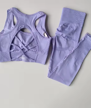 Set van 2 Dames Sportbeha en Fitness Tank Tops – Schokbestendig, Comfortabel en Ademend voor Yoga en Training