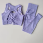 Set van 2 Dames Sportbeha en Fitness Tank Tops – Schokbestendig, Comfortabel en Ademend voor Yoga en Training